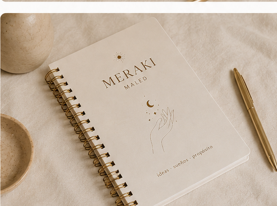 Libreta Ideas Sueños Propósito - Lifestyle